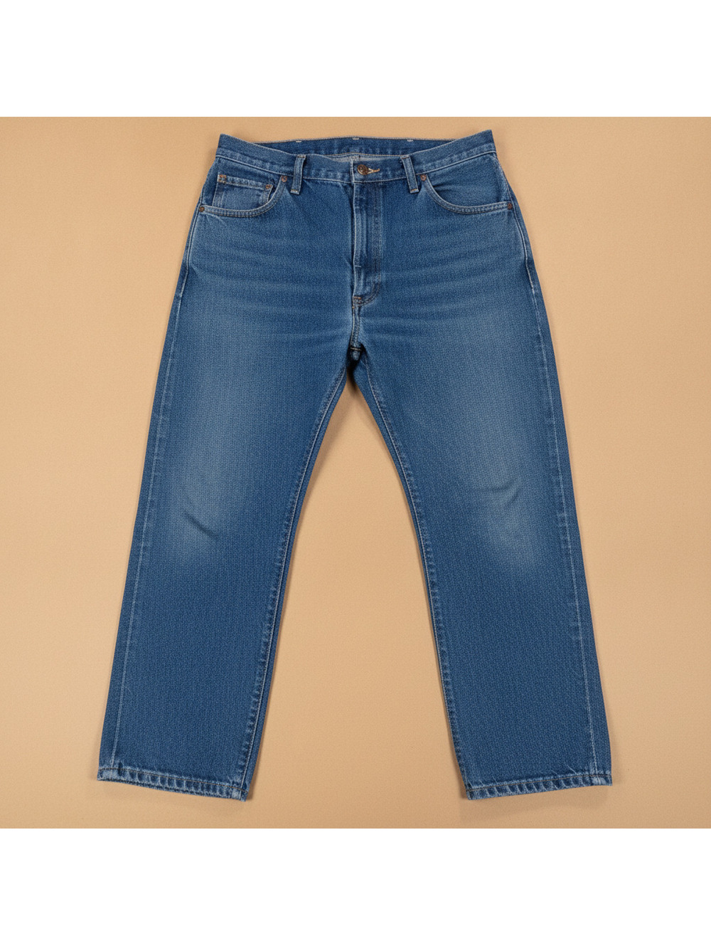 Rustler Classic Fit Men's Denim Jeans Blue 42x31